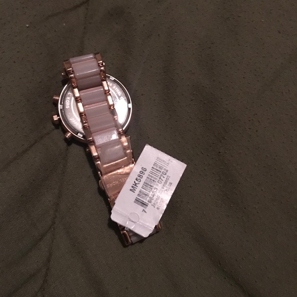 Michael Kors Rose Gold Blush Pink Watch - Picture 2 of 3